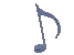 Ripple Tumbling Musical Note